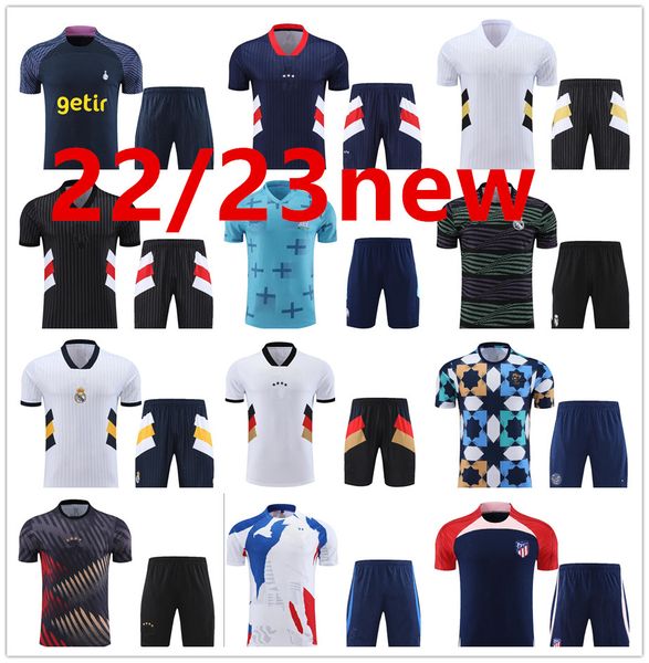 22/23 tracksuits short sleeve training suit 23 new germany jogging suit suit red black green slim fit sports leisure, Gray
22/23 tracksuits short sleeve training suit 23 new germany jogging suit suit red black green slim fit sports leisure, Gray