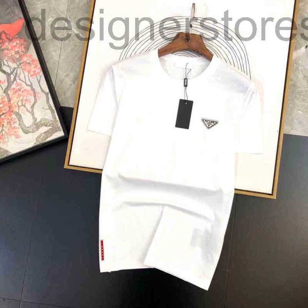 designer pop men's triangle casual t-shirt 01 white mercerized cotton versatile style silky soft and mjz2, White;black
designer pop men's triangle casual t-shirt 01 white mercerized cotton versatile style silky soft and mjz2, White;black