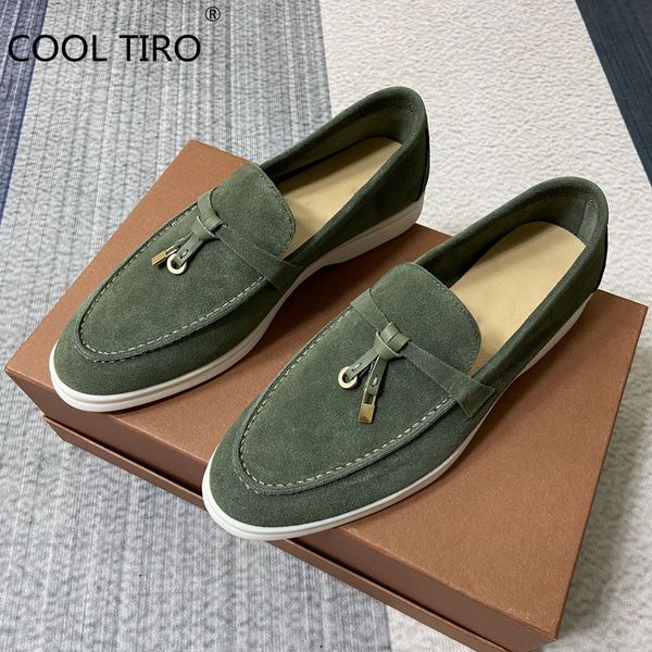 dress shoes suede women flat summer walk moccasin genuine leather soft metal tassel woman loafers causal driving mule army green 230320, Black
dress shoes suede women flat summer walk moccasin genuine leather soft metal tassel woman loafers causal driving mule army green 230320, Black