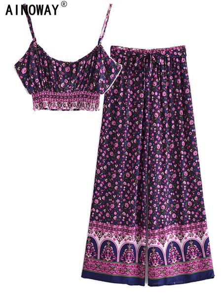womens two piece pants vintage chic women floral print two piece outfits sleeveless bohemian wide leg pants 2 pieces rayon cotton beach boh, White
womens two piece pants vintage chic women floral print two piece outfits sleeveless bohemian wide leg pants 2 pieces rayon cotton beach boh, White
