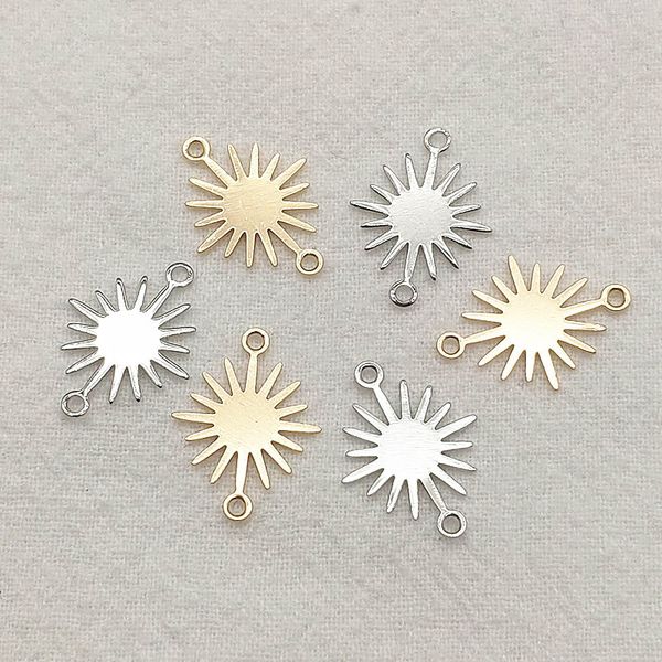charms arrival18x1m200pcs brass pendants flower connector for handmade necklace earrings diy parts jewelry findings components 230320, Bronze;silver
charms arrival18x1m200pcs brass pendants flower connector for handmade necklace earrings diy parts jewelry findings components 230320, Bronze;silver