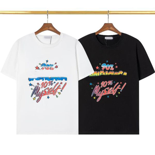 2023 designers mens t shirts colored letter logo tshirts paris summer womens fashion t-shirt street short sleeve luxurys crew neck t shirt, White;black
2023 designers mens t shirts colored letter logo tshirts paris summer womens fashion t-shirt street short sleeve luxurys crew neck t shirt, White;black