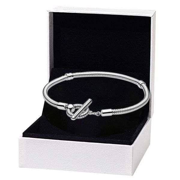t-bar snake chain bracelet real sterling silver for pandora wedding party jewelry for women girlfriend gift designer bracelets with original, Golden;silver
t-bar snake chain bracelet real sterling silver for pandora wedding party jewelry for women girlfriend gift designer bracelets with original, Golden;silver