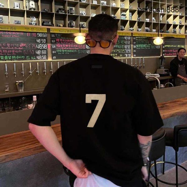 foggg versatile cool shirts fear god season 7 fogg short sleeve men's us small cap letter 7 fashion brand loose couple t-shirt women, White;black
foggg versatile cool shirts fear god season 7 fogg short sleeve men's us small cap letter 7 fashion brand loose couple t-shirt women, White;black