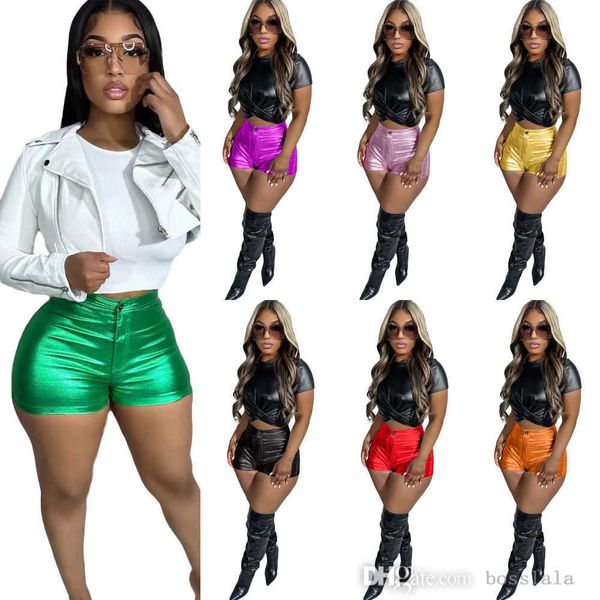 2023 summer pu shorts womens shiny metallic short pants night club party shorts bottoms clubwear, White;black
2023 summer pu shorts womens shiny metallic short pants night club party shorts bottoms clubwear, White;black
