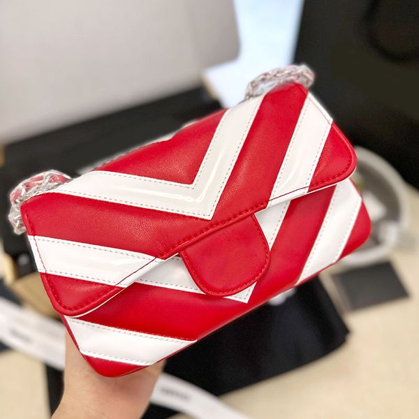 womens classic flap cf designer bag panda black-white red-white two-tone purse silver metal hardware matelasse chain crossbody shoulder hand
womens classic flap cf designer bag panda black-white red-white two-tone purse silver metal hardware matelasse chain crossbody shoulder hand
