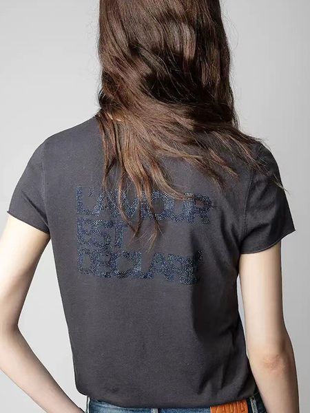 women's t-shirt drill pattern letter print t-shirts women summer fashion short sleeves tees streetwear fashion v-neck casual t-shirts, White
women's t-shirt drill pattern letter print t-shirts women summer fashion short sleeves tees streetwear fashion v-neck casual t-shirts, White