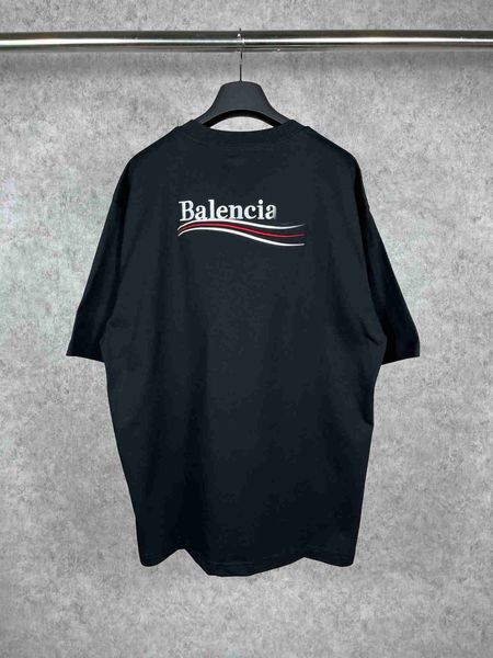 plush t shirt designer luxury coats balciga ss paris b classic cola purple wave embroidery men's and women's same loose large shor, Black
plush t shirt designer luxury coats balciga ss paris b classic cola purple wave embroidery men's and women's same loose large shor, Black