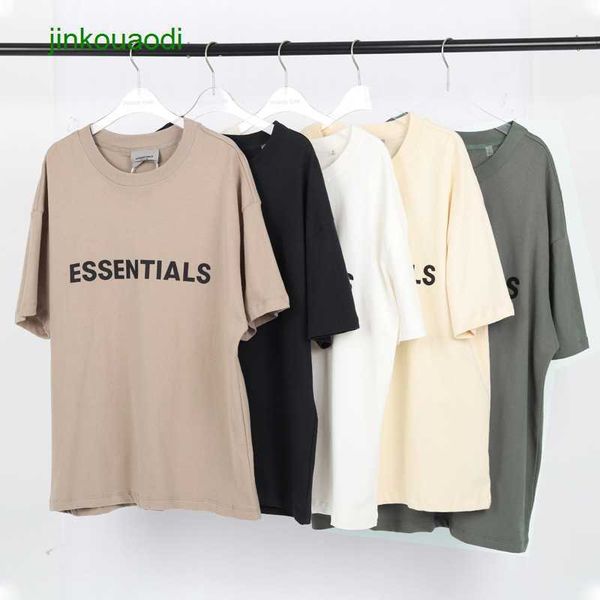 high street fogg short sleeve t-shirt men's and women's loose feel god double thread essen letter fashion brand t shirt, White
high street fogg short sleeve t-shirt men's and women's loose feel god double thread essen letter fashion brand t shirt, White