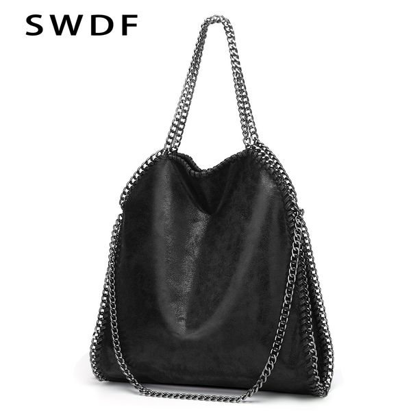 evening bags swdf soft big chain shoulder womens luxury handbags crossbody designer tote for women 230320
evening bags swdf soft big chain shoulder womens luxury handbags crossbody designer tote for women 230320