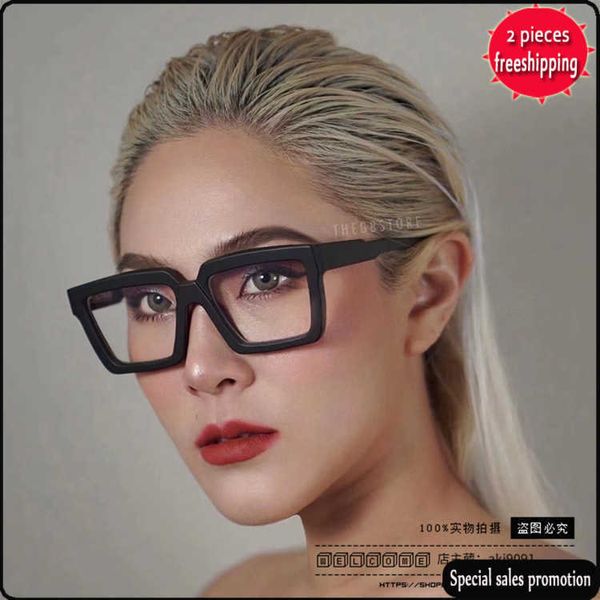 brand design sunglasses german fashion brand personality square eyeglass frame ins same style maske k26 flat lens kubora, White;black
brand design sunglasses german fashion brand personality square eyeglass frame ins same style maske k26 flat lens kubora, White;black