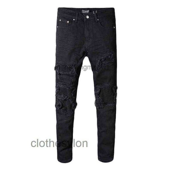 mens man men's black gaojiechao brand amri jeans designer scraped jeans hole patch beggar's pants elastic slim leggings edd, Blue
mens man men's black gaojiechao brand amri jeans designer scraped jeans hole patch beggar's pants elastic slim leggings edd, Blue