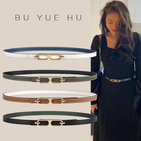 h family kelly slim belt women's double face genuine leather 100 pair coat skirt dress waist closure decoration pants, Silver
h family kelly slim belt women's double face genuine leather 100 pair coat skirt dress waist closure decoration pants, Silver