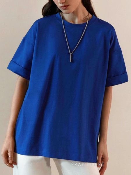 women's t-shirt summer women's t-shirt short sleeve 100 % cotton oversized t-shirts loose casual o neck solid blue orange tees clo, White
women's t-shirt summer women's t-shirt short sleeve 100 % cotton oversized t-shirts loose casual o neck solid blue orange tees clo, White