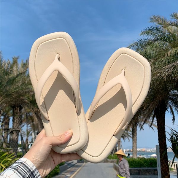 slippers flip flop womens summer korean fashion leisure clip foot home indoor anti slip flat bottom bathroom bath square sandals 230320, Black
slippers flip flop womens summer korean fashion leisure clip foot home indoor anti slip flat bottom bathroom bath square sandals 230320, Black