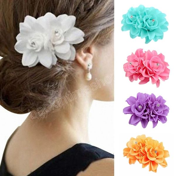 crystal flower hair clip wedding clip hair accessories colorful rose party hair accessories for women headwear hair jewelry, Slivery;white
crystal flower hair clip wedding clip hair accessories colorful rose party hair accessories for women headwear hair jewelry, Slivery;white