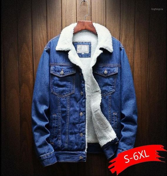 men039s jackets warm fleece denim jacket 2021 winter fashion mens jean men and coat trendy outwear male cowboy clothes homme s3980019, Black;brown
men039s jackets warm fleece denim jacket 2021 winter fashion mens jean men and coat trendy outwear male cowboy clothes homme s3980019, Black;brown