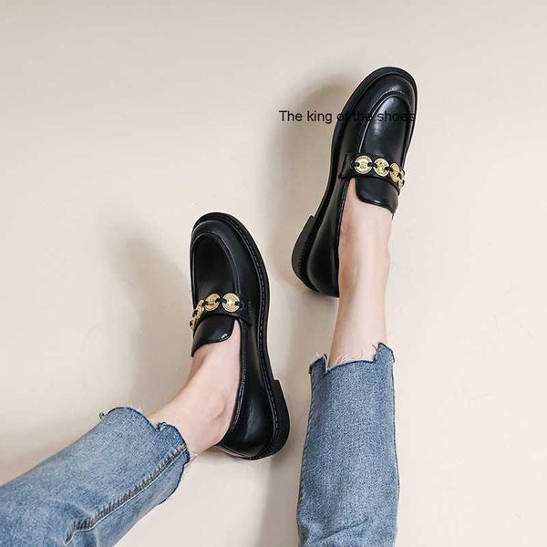 dress shoes small fragrant coin autumn new round toe british split flat heel fashion tall women's single shoes, Black
dress shoes small fragrant coin autumn new round toe british split flat heel fashion tall women's single shoes, Black
