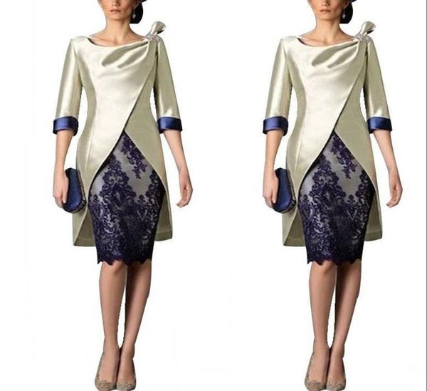 vintage short mother of bride dresses v neck half sleeves royal blue lace appliques knee length weddings guest dress prom gowns wi9806353, Black;red
vintage short mother of bride dresses v neck half sleeves royal blue lace appliques knee length weddings guest dress prom gowns wi9806353, Black;red