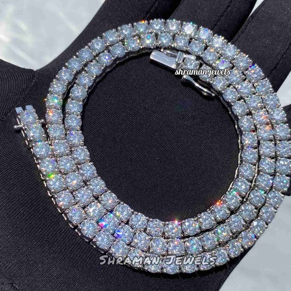 5mm colorless moissanite diamond tennis chain passes diamond tester 925 sterling silver tennis necklace for men and women
5mm colorless moissanite diamond tennis chain passes diamond tester 925 sterling silver tennis necklace for men and women