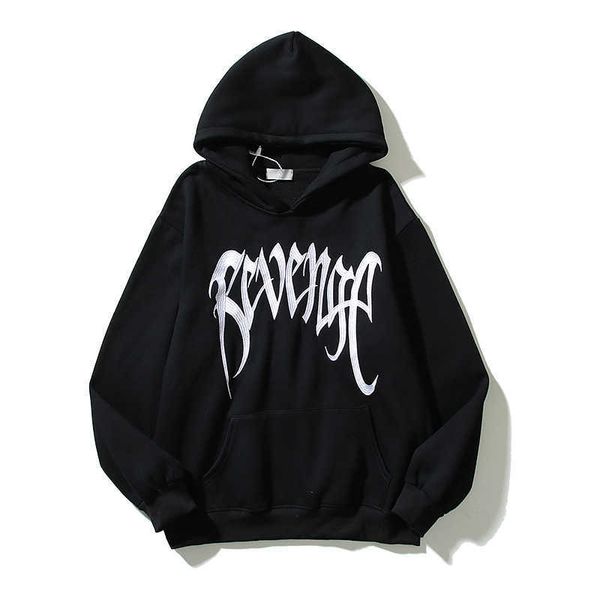 men's hoodies american revenue embroidery small couple fashion brand high head loose lake blue hoodie sweater coat, Black
men's hoodies american revenue embroidery small couple fashion brand high head loose lake blue hoodie sweater coat, Black