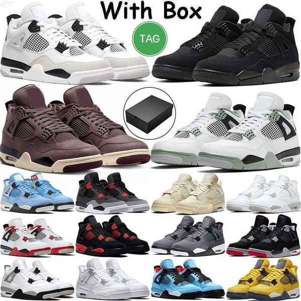 with box basketball shoes men women 4 4s retro military black cat seafoam sail university blue thunder infrared jumpman cactus jack bred coo
with box basketball shoes men women 4 4s retro military black cat seafoam sail university blue thunder infrared jumpman cactus jack bred coo