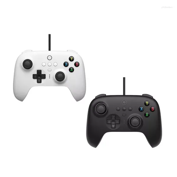 Image of Game Controllers 8Bitdo Wired Controller Gaming Joystick For Switch Steam PC Android Gamepad Handle Control