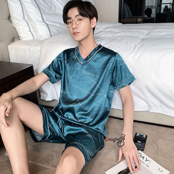 men's sleepwear men pajama shorts summer satin viscose pullover trousers for men set 3xl nightwear casual sleepwear for men silk pyjama, Black;brown
men's sleepwear men pajama shorts summer satin viscose pullover trousers for men set 3xl nightwear casual sleepwear for men silk pyjama, Black;brown