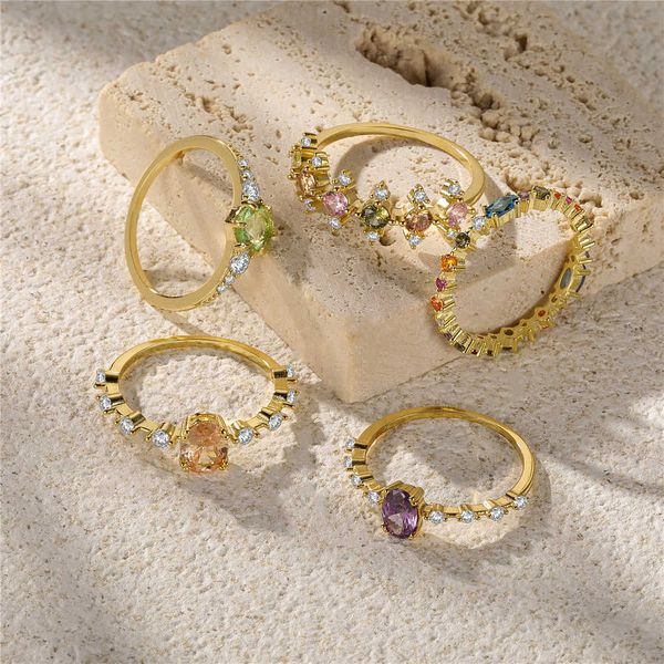 band rings canner 925 silver original rings colorful crystal wedding ring for women lovers' minimalist engagement bague femme fine jewe 
band rings canner 925 silver original rings colorful crystal wedding ring for women lovers' minimalist engagement bague femme fine jewe