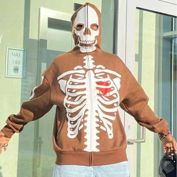 hip hop hooded sweater men women sweatshirt zip jacket y2k designer hoodie punk style hoodies cardigan coat skeleton oversize hoody streetwe, Black
hip hop hooded sweater men women sweatshirt zip jacket y2k designer hoodie punk style hoodies cardigan coat skeleton oversize hoody streetwe, Black