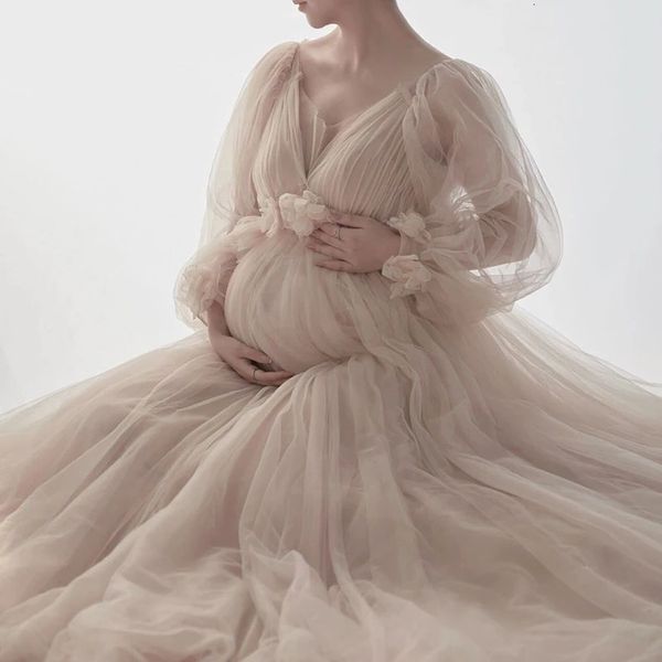 maternity dresses mesh for po shoot long sleeve tulle floral maxi gowns pregnant women pography pregnancy shooting dress 230320, White
maternity dresses mesh for po shoot long sleeve tulle floral maxi gowns pregnant women pography pregnancy shooting dress 230320, White