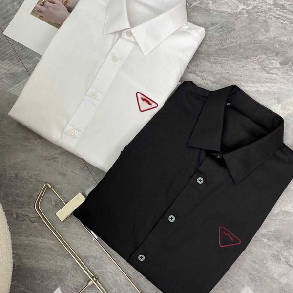 designer casual shirt classic simple embroidery shirts summer cardigan new solid color formal wear mens long sleeved shirt lapel coat, White;black
designer casual shirt classic simple embroidery shirts summer cardigan new solid color formal wear mens long sleeved shirt lapel coat, White;black