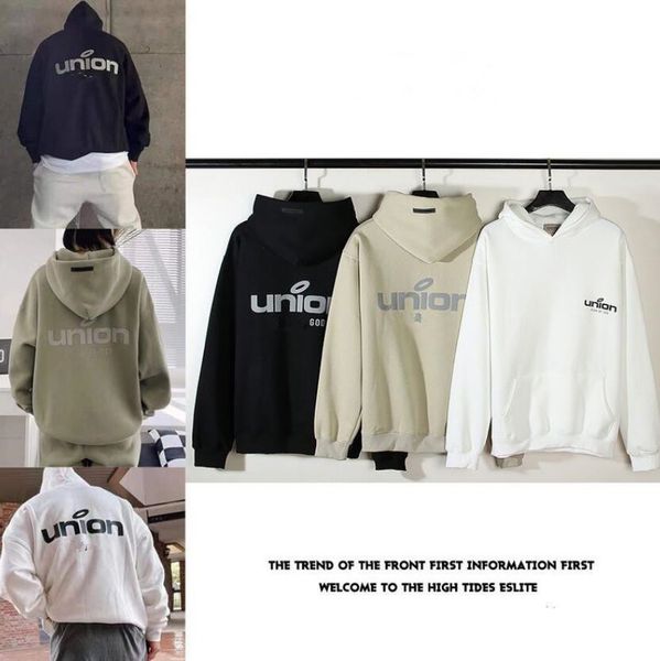 union anniversary hoodies exclusive co branded high street loose men's and women's printed pullover designer couples cotton hoodey, Black
union anniversary hoodies exclusive co branded high street loose men's and women's printed pullover designer couples cotton hoodey, Black
