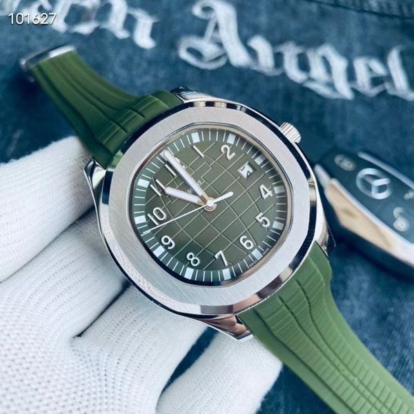 mens automatic mechanical watches 40mm full stainless steel rubber strap wristwatches mineral crystal glass pate luxury brand watch nautilus, Slivery;golden
mens automatic mechanical watches 40mm full stainless steel rubber strap wristwatches mineral crystal glass pate luxury brand watch nautilus, Slivery;golden