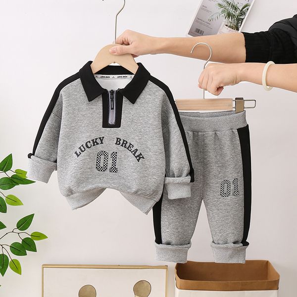 clothing sets baby boy girl clothes spring autumn full sleeve letter mandarin collar coat pants 2pcs streetwear infant fashion costume 1 5t, White
clothing sets baby boy girl clothes spring autumn full sleeve letter mandarin collar coat pants 2pcs streetwear infant fashion costume 1 5t, White