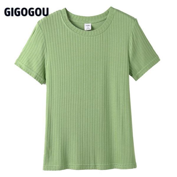 women's t-shirt gigogou t shirt women basic ribbed knited slim fit t shirt harajuku tshirt summer short sleeve korean t-shirt 230320, White
women's t-shirt gigogou t shirt women basic ribbed knited slim fit t shirt harajuku tshirt summer short sleeve korean t-shirt 230320, White