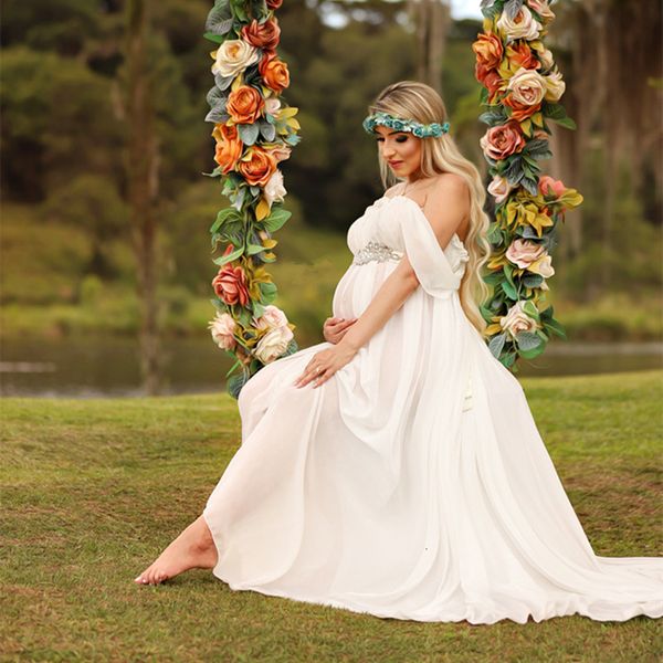 maternity dresses shoulderless woman pography props cute chiffon pregnancy poshoot maxi gown for pregnant women dress 230320, White
maternity dresses shoulderless woman pography props cute chiffon pregnancy poshoot maxi gown for pregnant women dress 230320, White