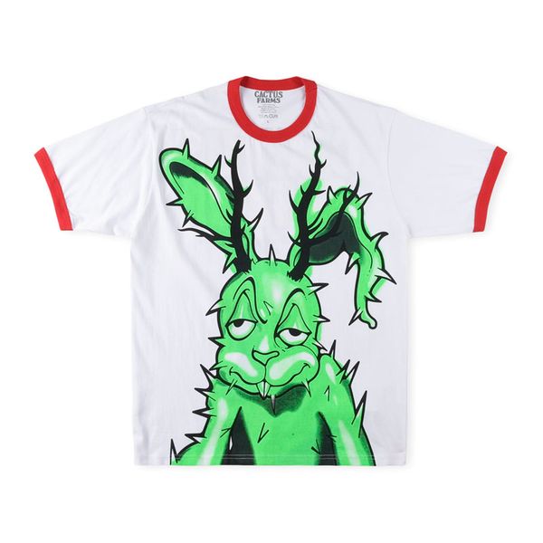 23ss summer usa cactus fram tee rabbit print t shirt men women hip hop street casual short sleeve pure cotton tshirt, Black;brown
23ss summer usa cactus fram tee rabbit print t shirt men women hip hop street casual short sleeve pure cotton tshirt, Black;brown