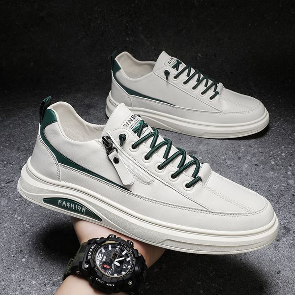 dress shoes side zipper microfiber men's casual all season outdoor board lace up flats for man 230320, Black
dress shoes side zipper microfiber men's casual all season outdoor board lace up flats for man 230320, Black