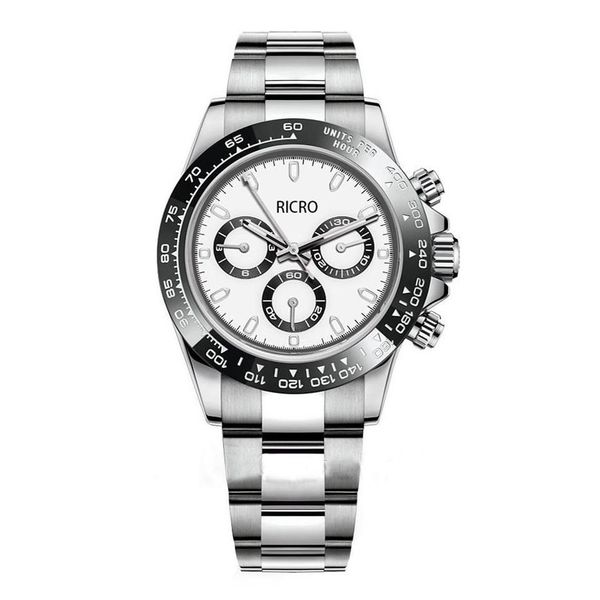 men's mechanical watch ceramic ring mouth multi-functional automatic movement no timing function 40mm size made of 316 fine s265v, Slivery;brown
men's mechanical watch ceramic ring mouth multi-functional automatic movement no timing function 40mm size made of 316 fine s265v, Slivery;brown
