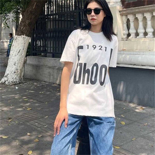 80% off factory outlet online summer casual men's and women's with letters printed large short sleeves youth popular street trend, White
80% off factory outlet online summer casual men's and women's with letters printed large short sleeves youth popular street trend, White