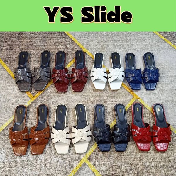 ys designer slippers tribute flat leather interwining straps slide sandals women shoes dark grey rose pink patent amber nappa leather ob hvn, Black
ys designer slippers tribute flat leather interwining straps slide sandals women shoes dark grey rose pink patent amber nappa leather ob hvn, Black