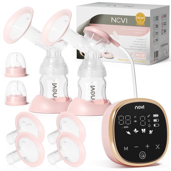 breastpumps ncvi double electric breast pumps 4 modes 9 levels with 4 size flanges 10pcs breastmilk storage bags 230317
breastpumps ncvi double electric breast pumps 4 modes 9 levels with 4 size flanges 10pcs breastmilk storage bags 230317