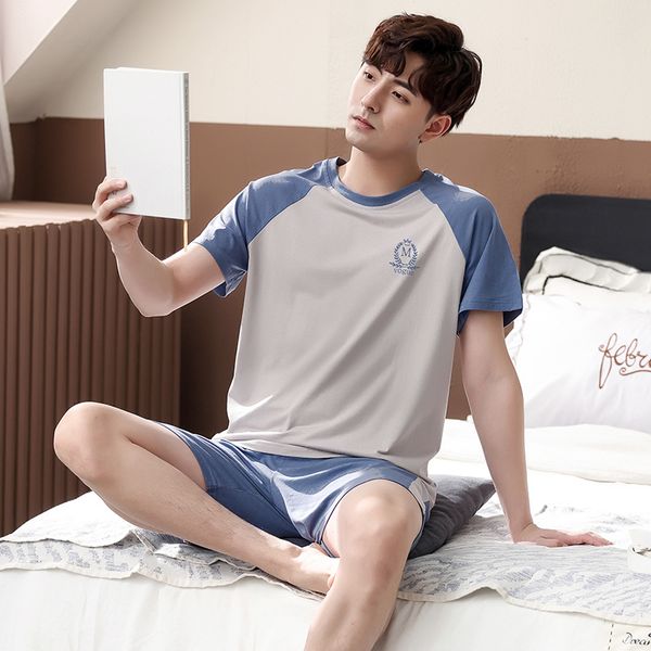 men's sleepwear summer pajama man sleepwear modal tracksuit short sleeve casual soft big size -4xl men's clothing homewear 230320, Black;brown
men's sleepwear summer pajama man sleepwear modal tracksuit short sleeve casual soft big size -4xl men's clothing homewear 230320, Black;brown