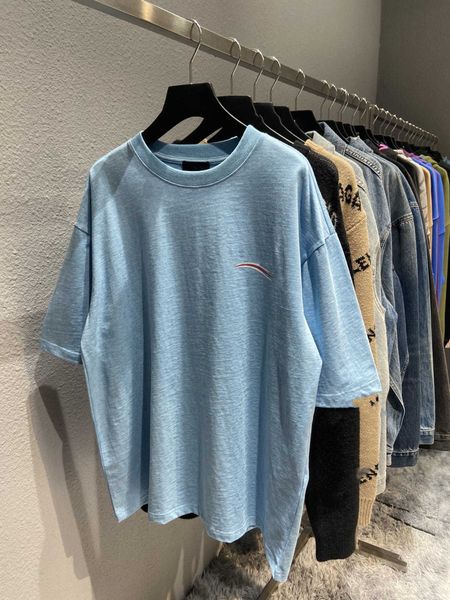 spring and summer high b cola wave print pullover round neck loose casual men's women's same t-shirt short sleeve, White;black
spring and summer high b cola wave print pullover round neck loose casual men's women's same t-shirt short sleeve, White;black