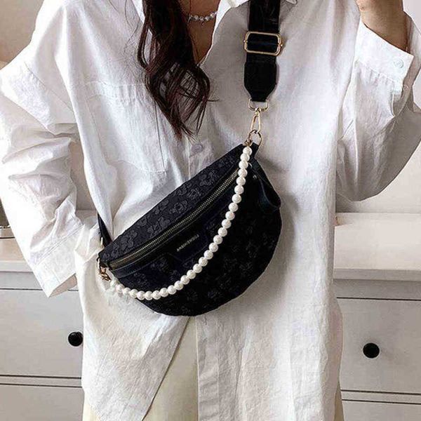 waist bags pearl chain fanny pack female belt canvas s handbags fashion trend women crossbody chest 220711
waist bags pearl chain fanny pack female belt canvas s handbags fashion trend women crossbody chest 220711