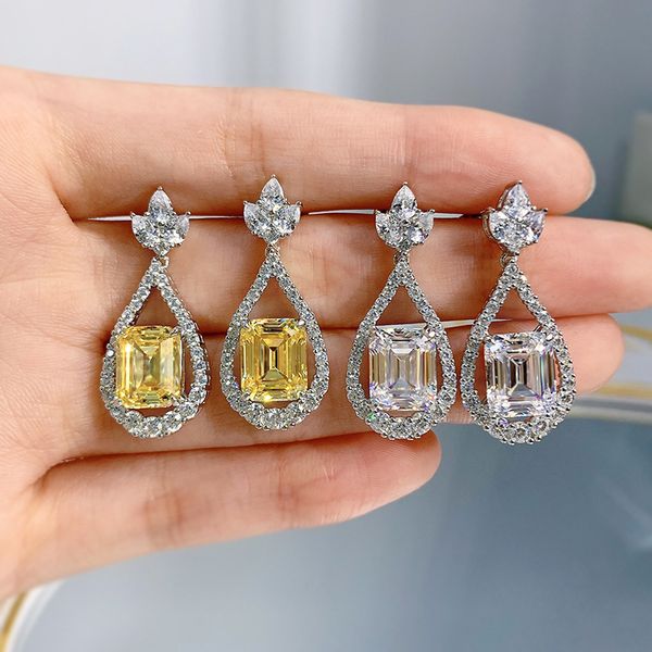 engagement emerald cut z diamond dangle earring 100% real 925 sterling silver wedding drop earrings for women jewelry gift, Golden;silver
engagement emerald cut z diamond dangle earring 100% real 925 sterling silver wedding drop earrings for women jewelry gift, Golden;silver