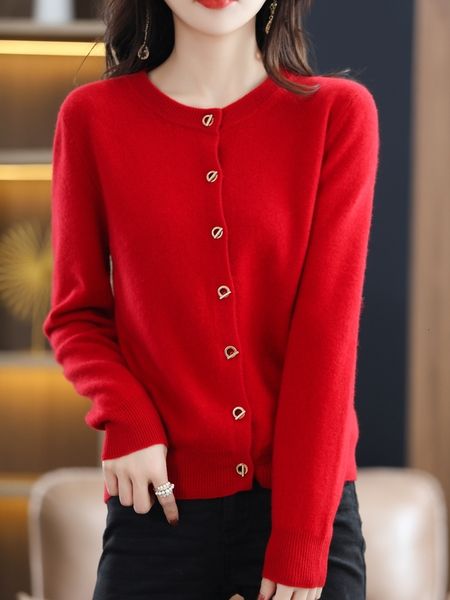 women's knits tees 23 cardigan 100 pure cashmere early spring red sweater crewneck coat and autumn clothes 230320, White
women's knits tees 23 cardigan 100 pure cashmere early spring red sweater crewneck coat and autumn clothes 230320, White
