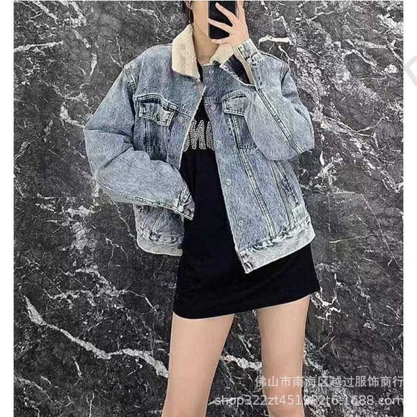 women's jackets designer high edition autumn/winter new thickened lamb wool coat snowflake logo casual denim wash for men and women fqn, Black;brown
women's jackets designer high edition autumn/winter new thickened lamb wool coat snowflake logo casual denim wash for men and women fqn, Black;brown