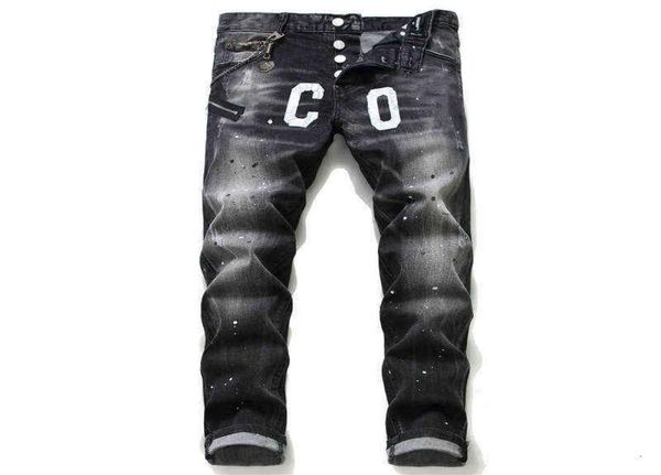 black and gray paint hole wild european and american version of maple leaf icon personality new jeans men3768823, Blue
black and gray paint hole wild european and american version of maple leaf icon personality new jeans men3768823, Blue